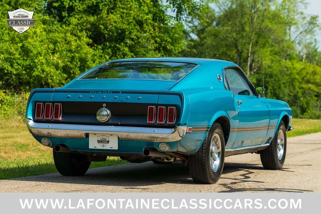 Used 1969 Blue Ford Mach 1 image 25