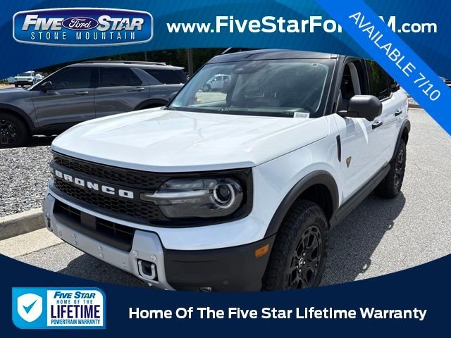 New 2026 Oxford White Ford Badlands image 4