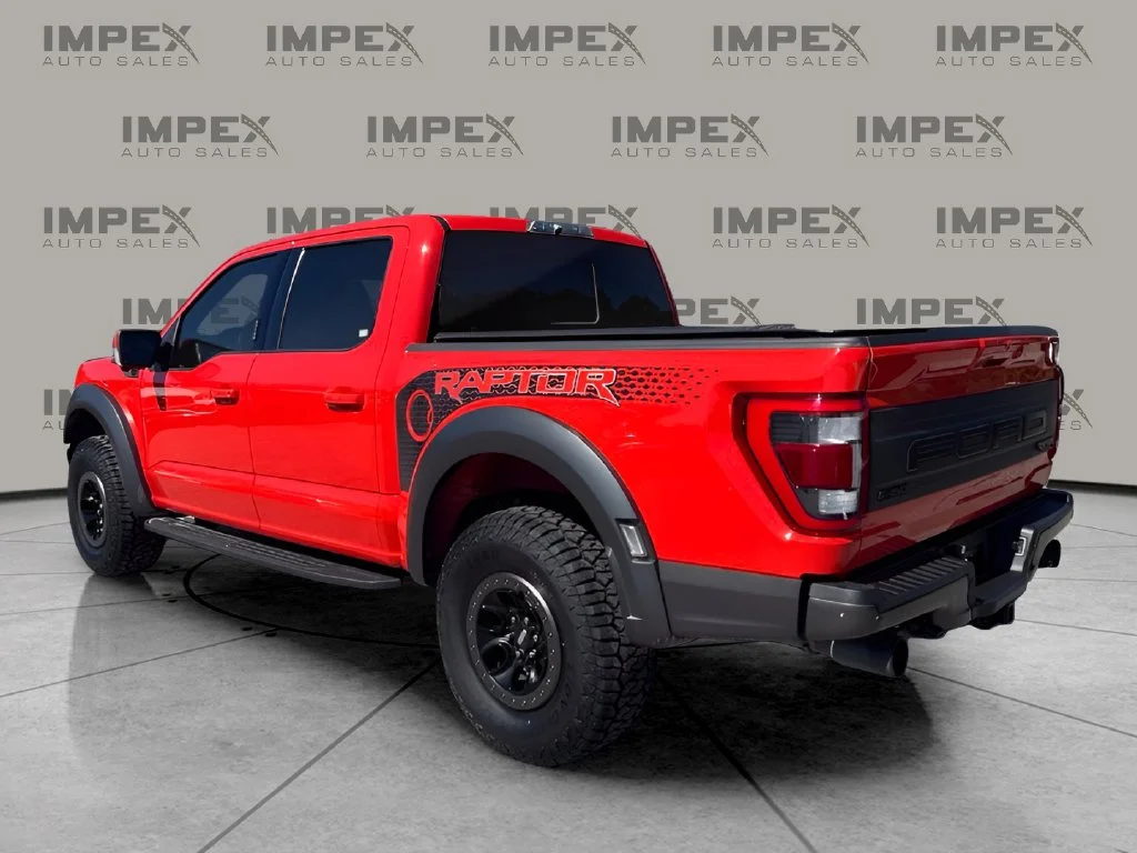 Used 2022 Orange Ford Raptor image 3