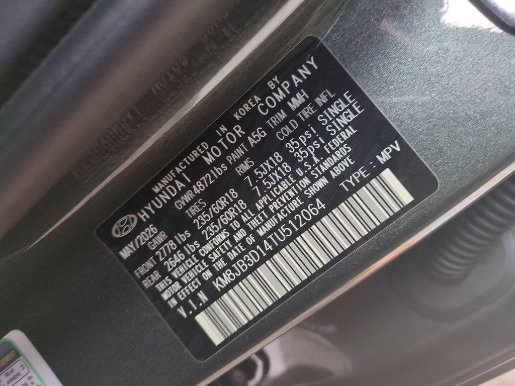 New 2026 Gray Hyundai SEL FWD image 38