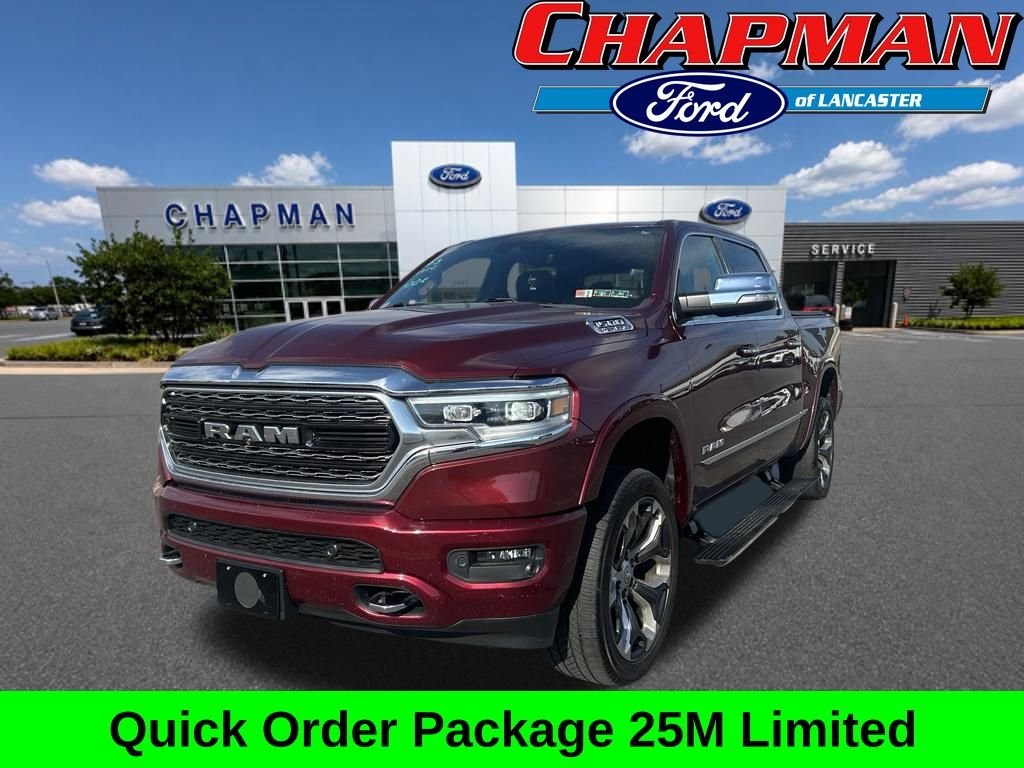 Certified Used 2019 Delmonico Red Pearlcoat Ram Limited image 1
