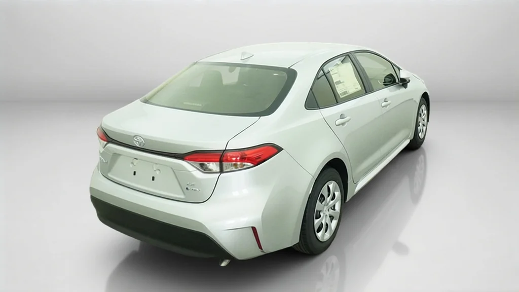 New 2027 Classic Silver Metallic Toyota Hybrid LE image 11