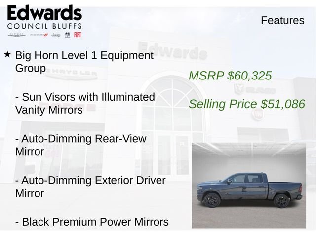 New 2026 Forged Blue Metallic RAM Big Horn/Lone Star image 15