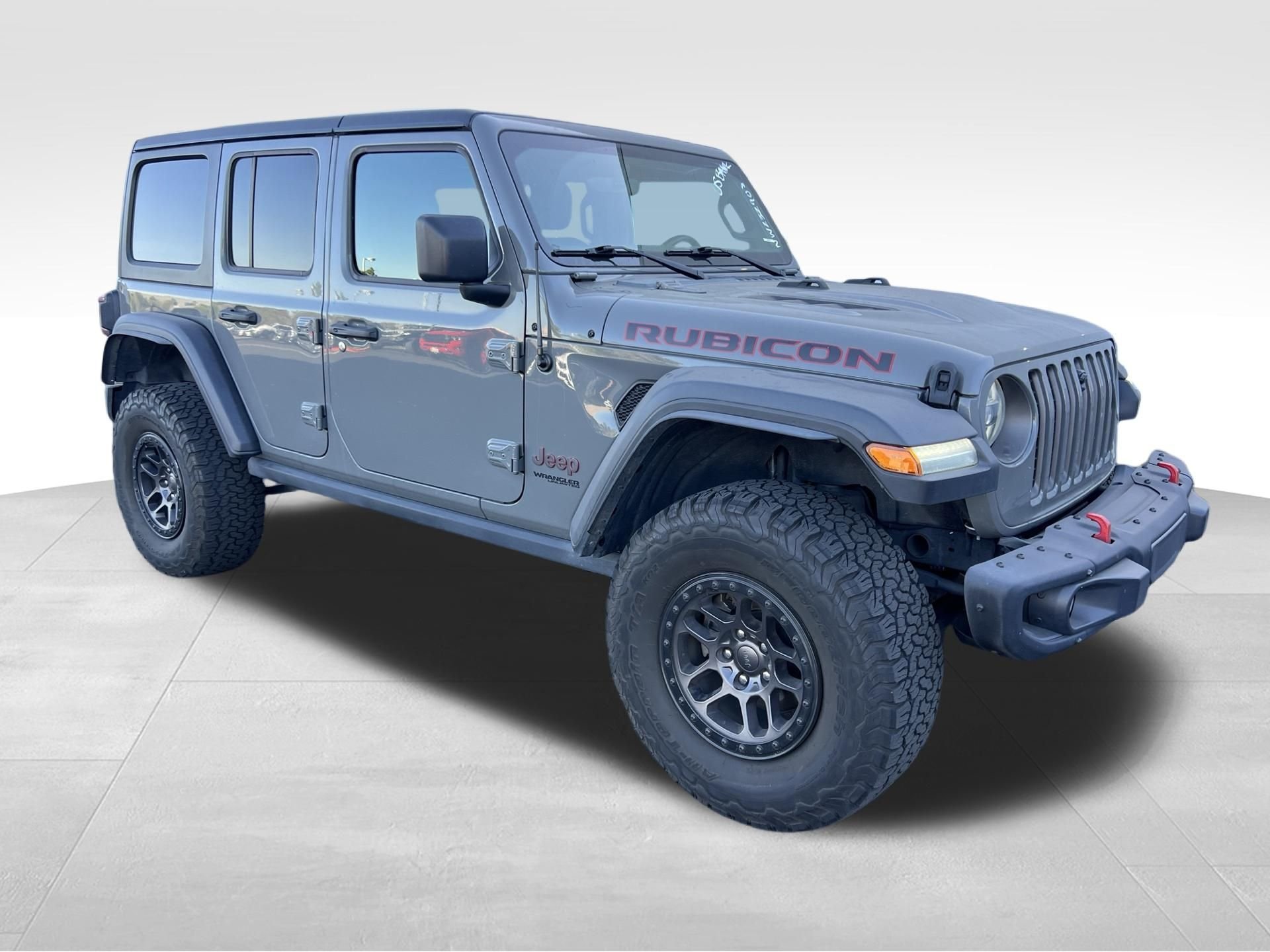 Used 2022 Gray Jeep Unlimited Rubicon image 3