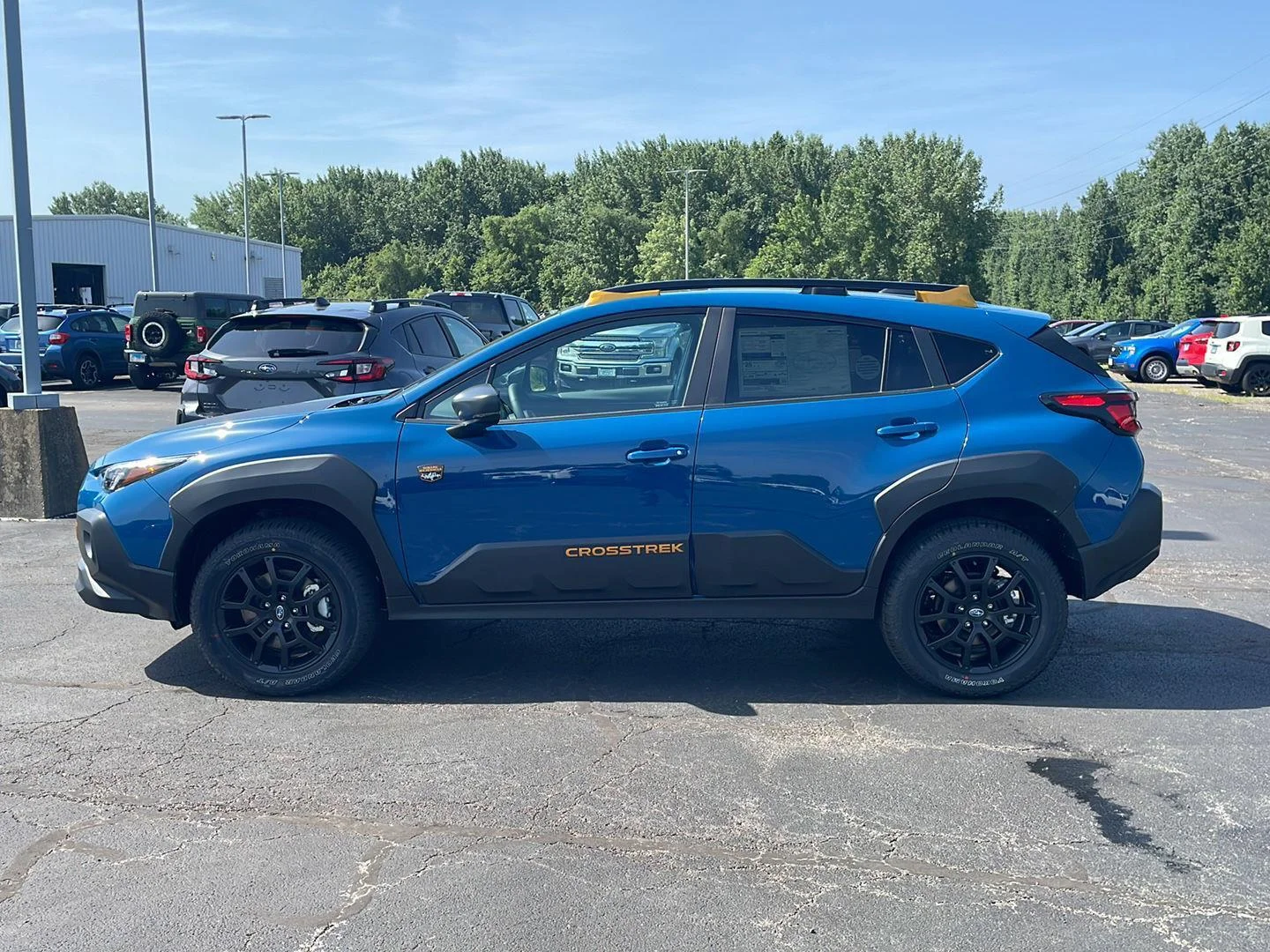 New 2026 Geyser Blue Subaru Wilderness image 2