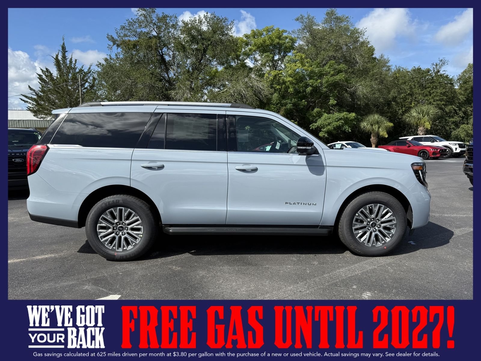 New 2026 Glacier Gray Metallic Tri-Coat Ford Platinum image 3
