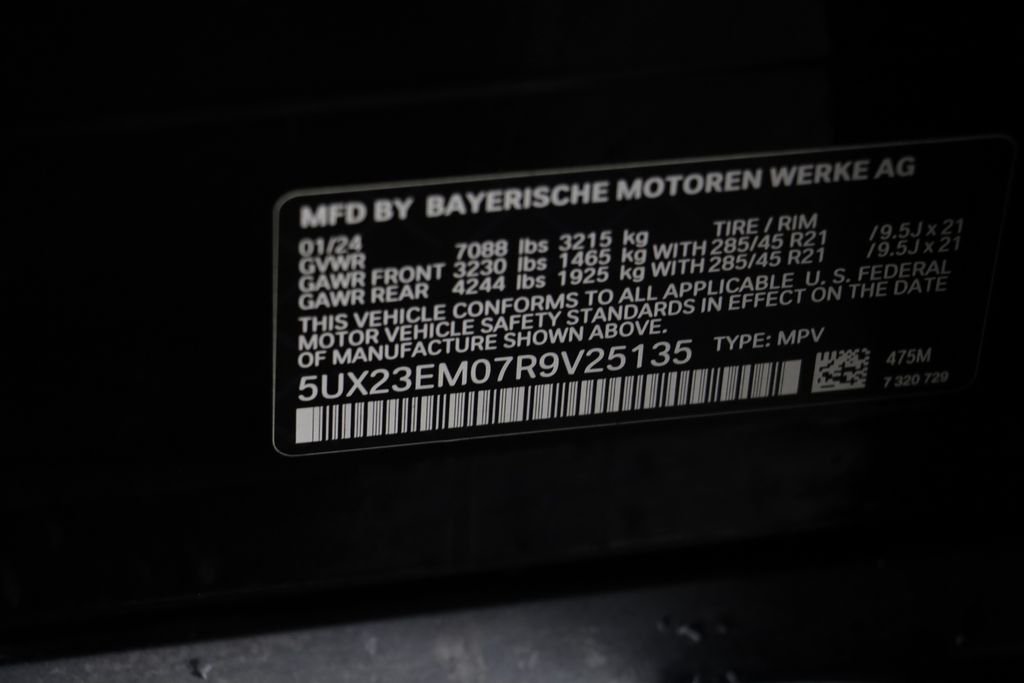 Certified Used 2024 Black Sapphire Metallic BMW xDrive40i image 23
