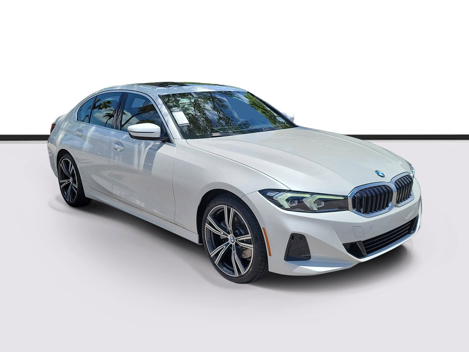 Used 2024 Mineral White Metallic BMW 330i image 1