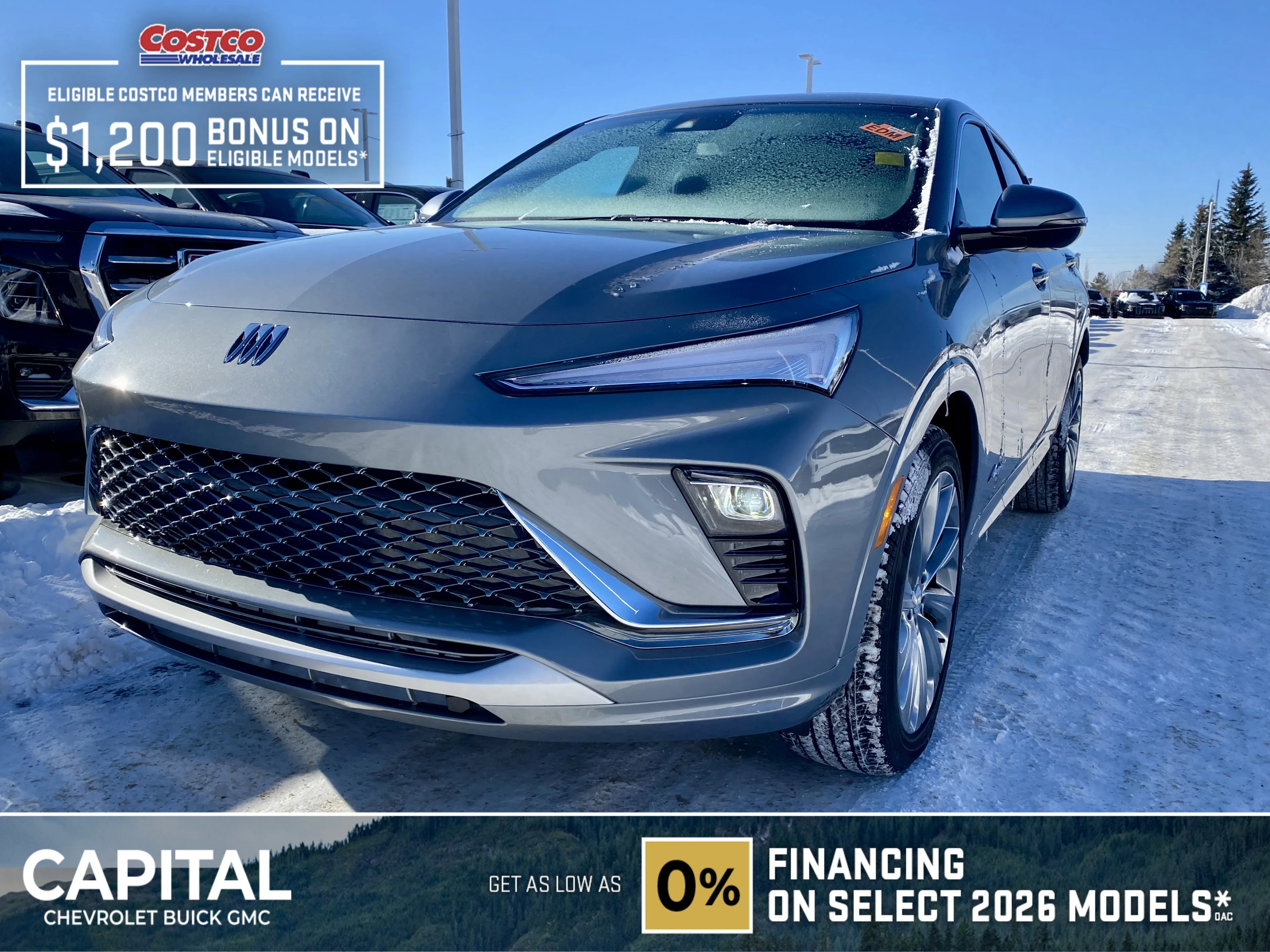 New 2026 Moonstone Grey Metallic Buick Avenir image 1