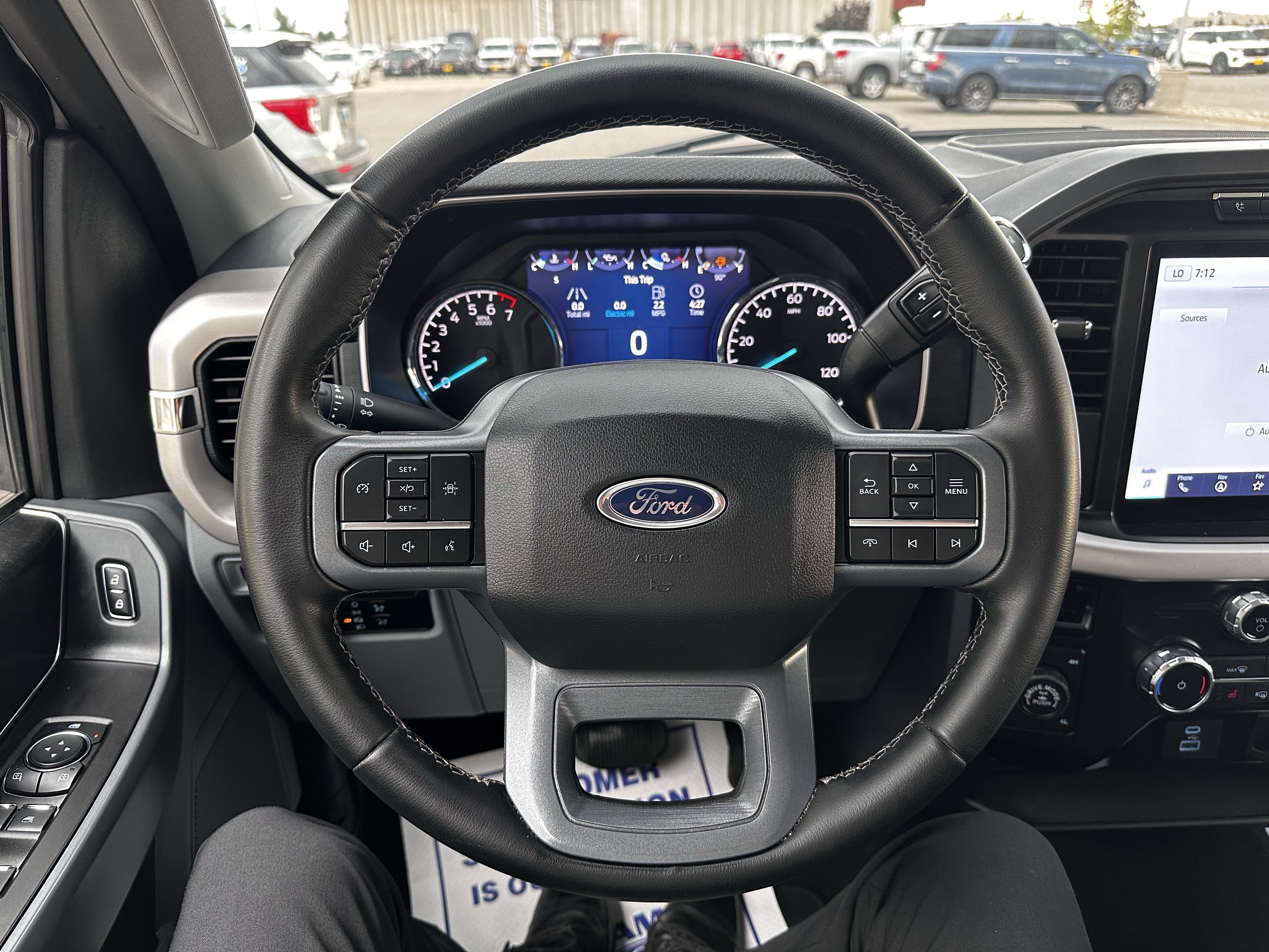 Certified Used 2023 Oxford White Ford XLT image 9