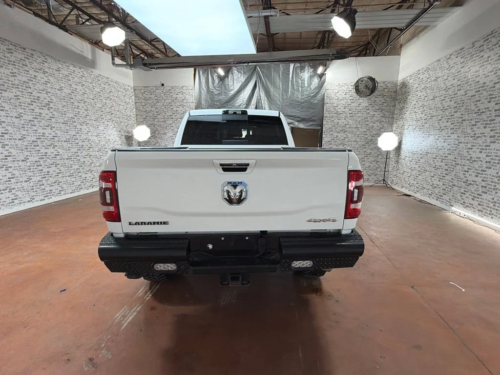 Used 2022 Bright White Clearcoat Ram Laramie image 6