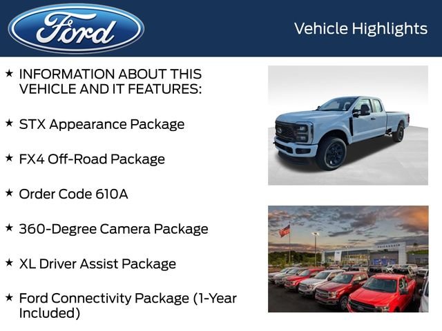 New 2026 Oxford White Ford F-350® XL image 4
