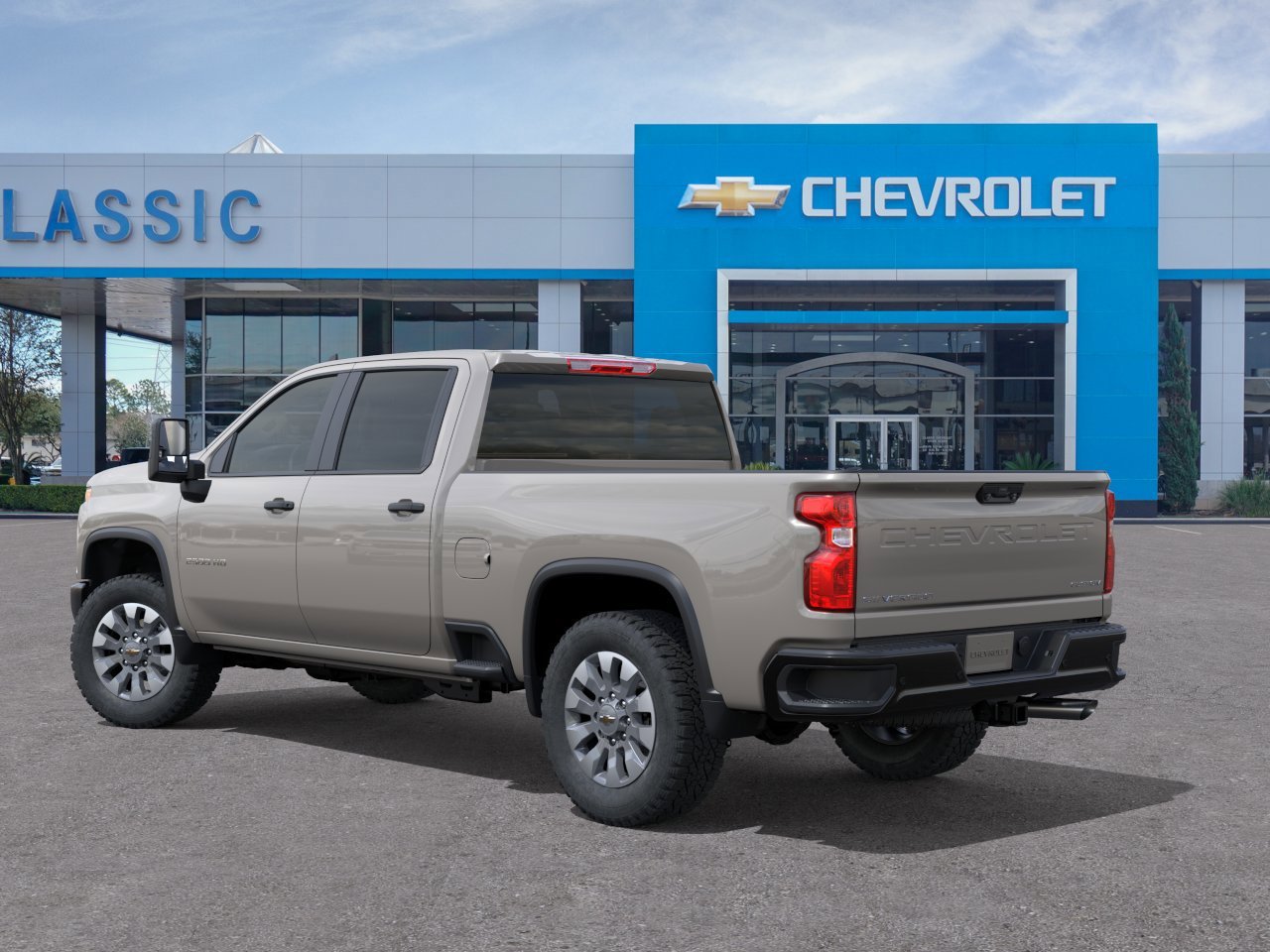 2026 Chevrolet Silverado 2500 HD Custom Tan at Classic Elite Chevrolet Sugar Land