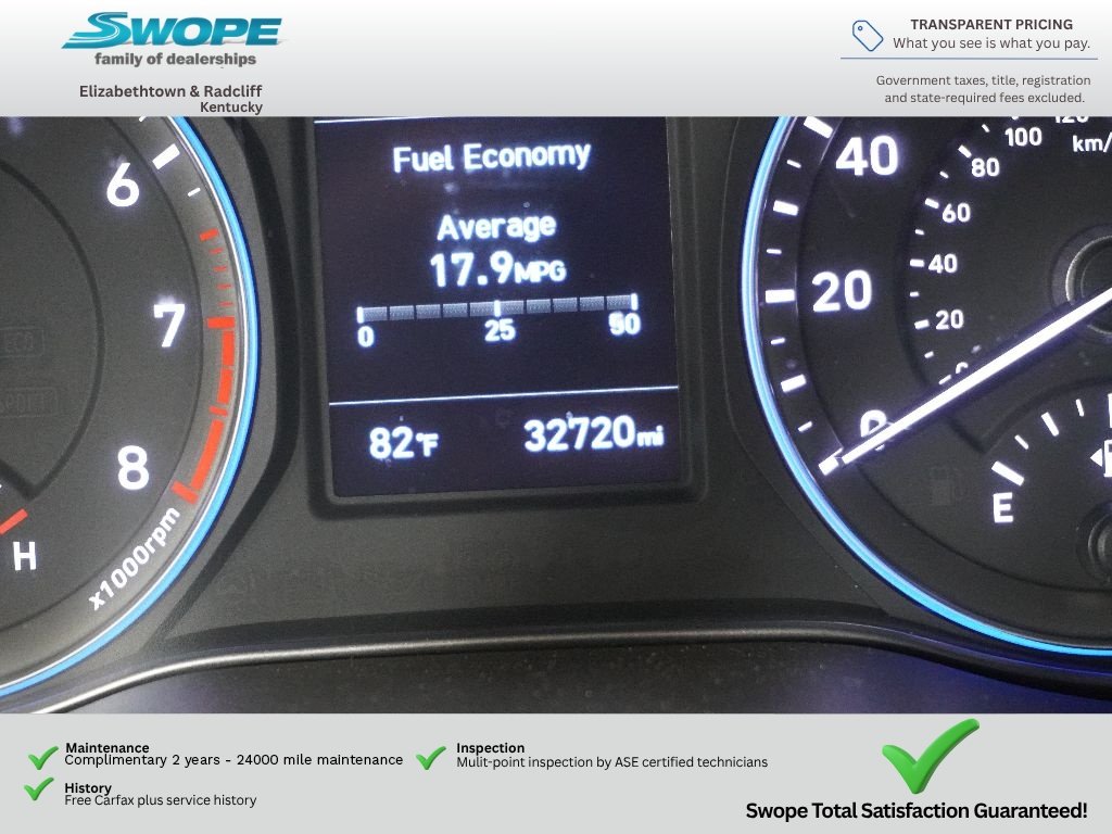 Used 2019 Sonic Silver w/Black Roof Hyundai SEL image 19