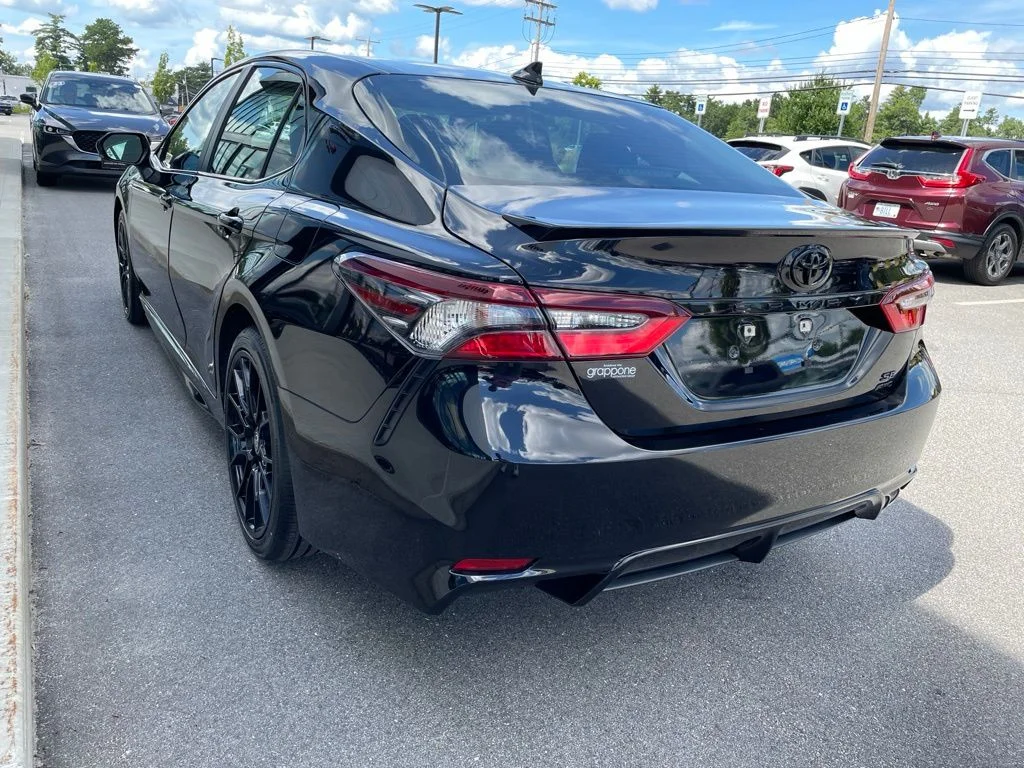 Used 2024 Midnight Black Metallic Toyota SE Nightshade image 7