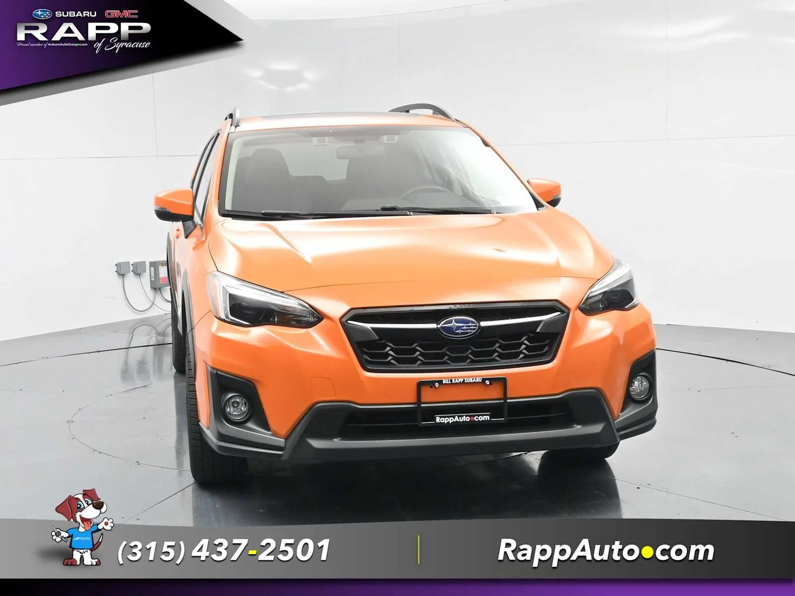 Used 2019 Sunshine Orange Subaru Limited image 3