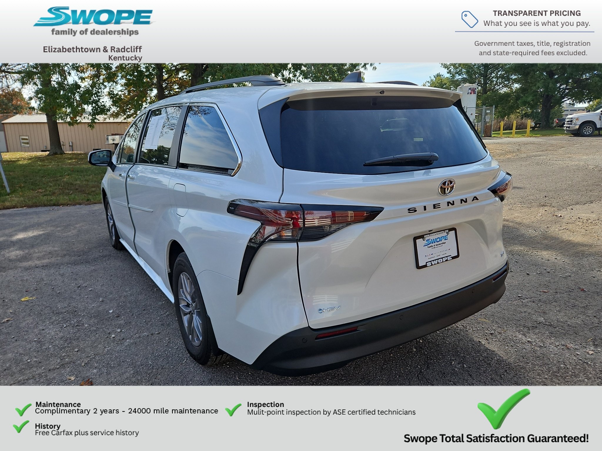 Used 2026 Wind Chill Pearl Toyota XLE image 5