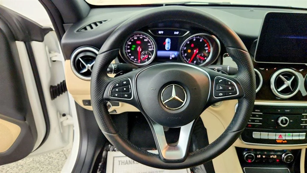Used 2018 Polar White Mercedes-Benz CLA 250 Coupe w/ Blind Spot Assist, KEYLESS GO & 18
