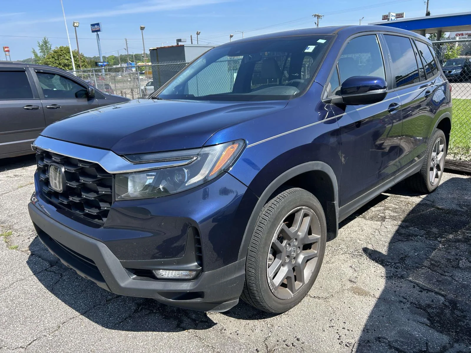 Certified Used 2022 Obsidian Blue Pearl Honda AWD EX-L image 4