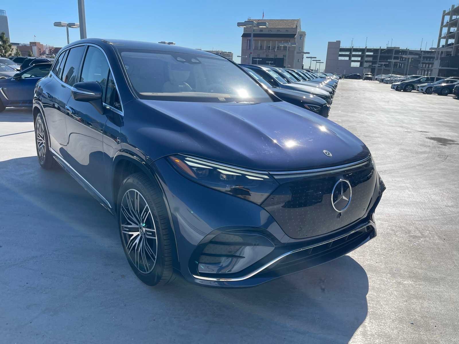 Certified 2023 Mercedes-Benz EQS SUV Base with VIN 4JGDM2EB3PA024840 for sale in Los Angeles, CA