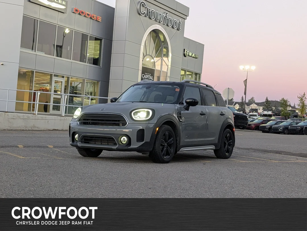 Used 2021 Grey MINI Cooper AWD - All 4 - LED Headlights - 8.8 Touchscreen & More! image 1