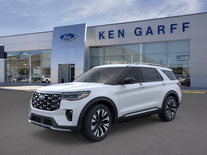 New 2026 Space White Metallic Ford Platinum image 1