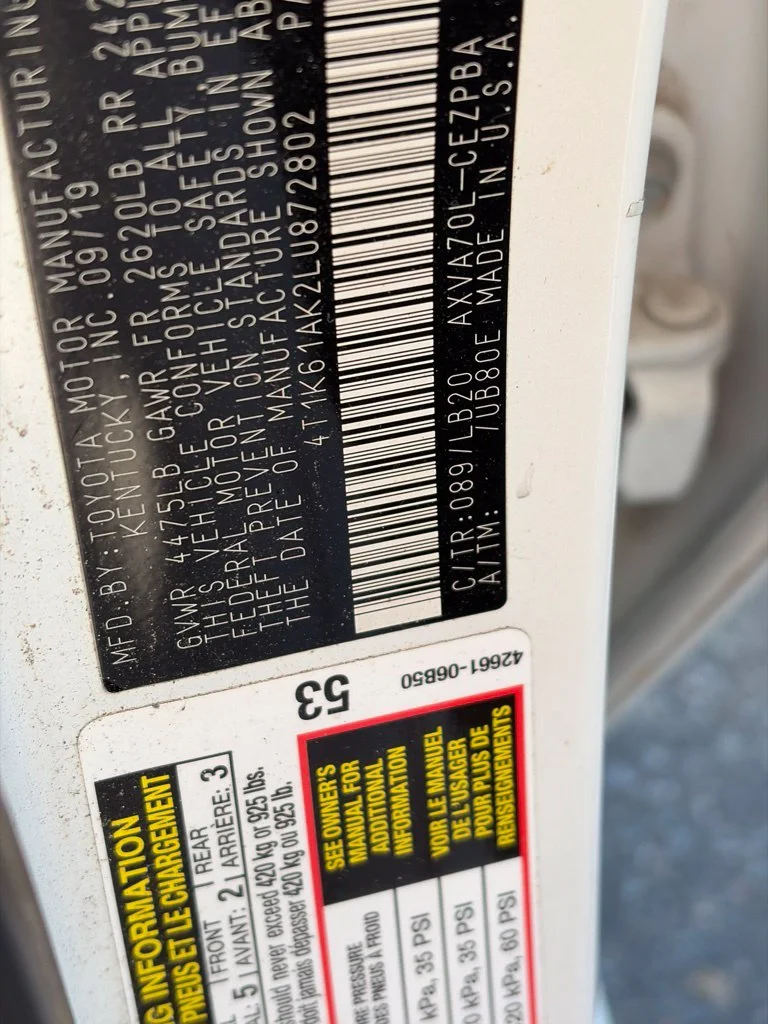 Used 2020 Beige Toyota XSE image 14