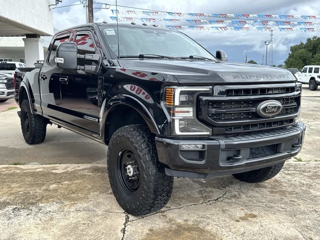 Used 2021 Black Ford Lariat image 2