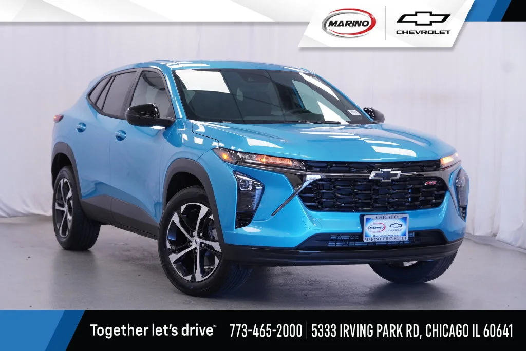 New 2026 Marina Blue Metallic Chevrolet 1RS image 1