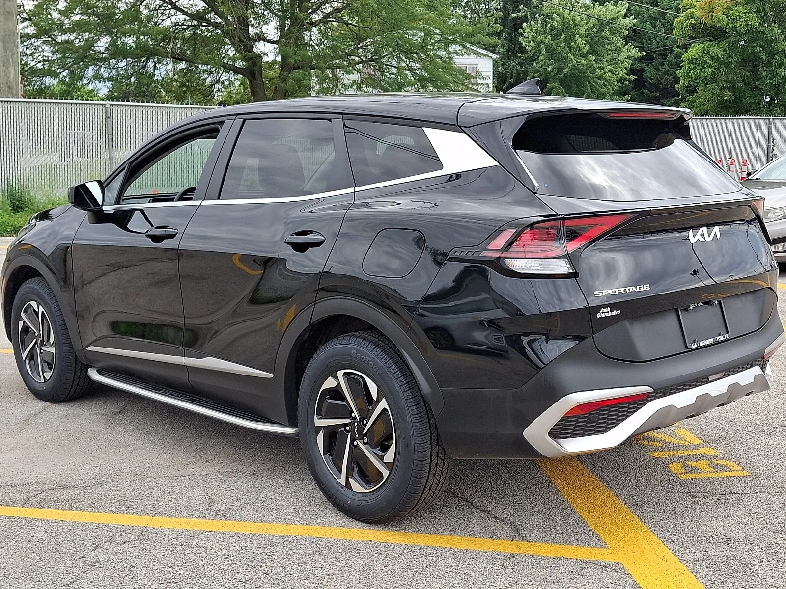 Certified Used 2023 Black Kia LX image 4