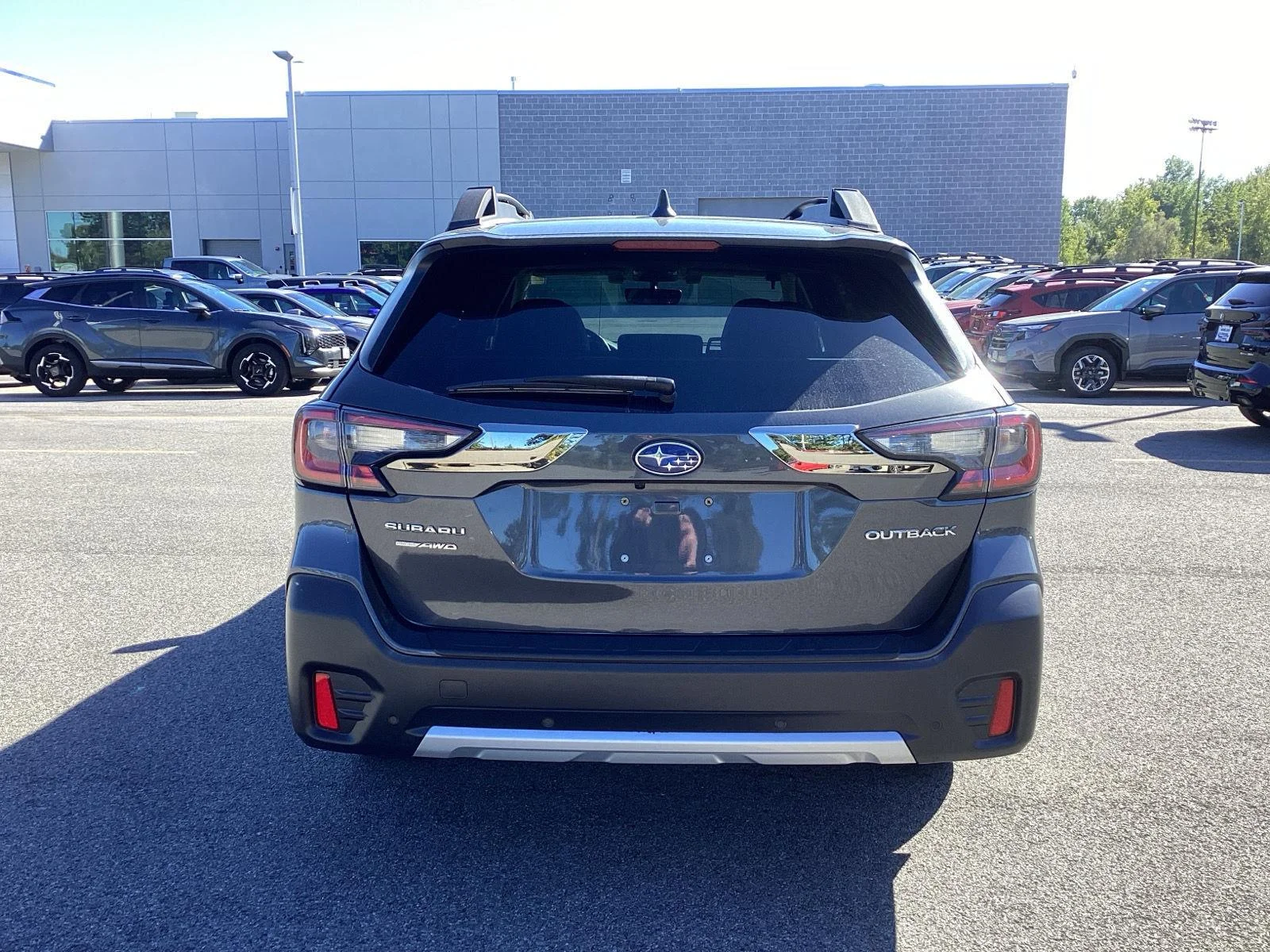 Used 2021 Magnetite Gray Metallic Subaru Limited image 6