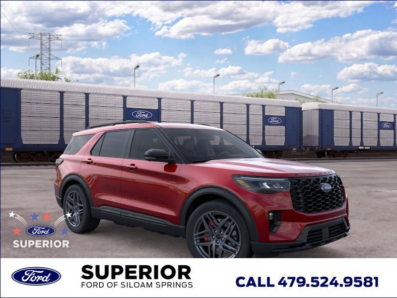 New 2026 Rapid Red Metallic Tinted Clearcoat Ford ST image 7