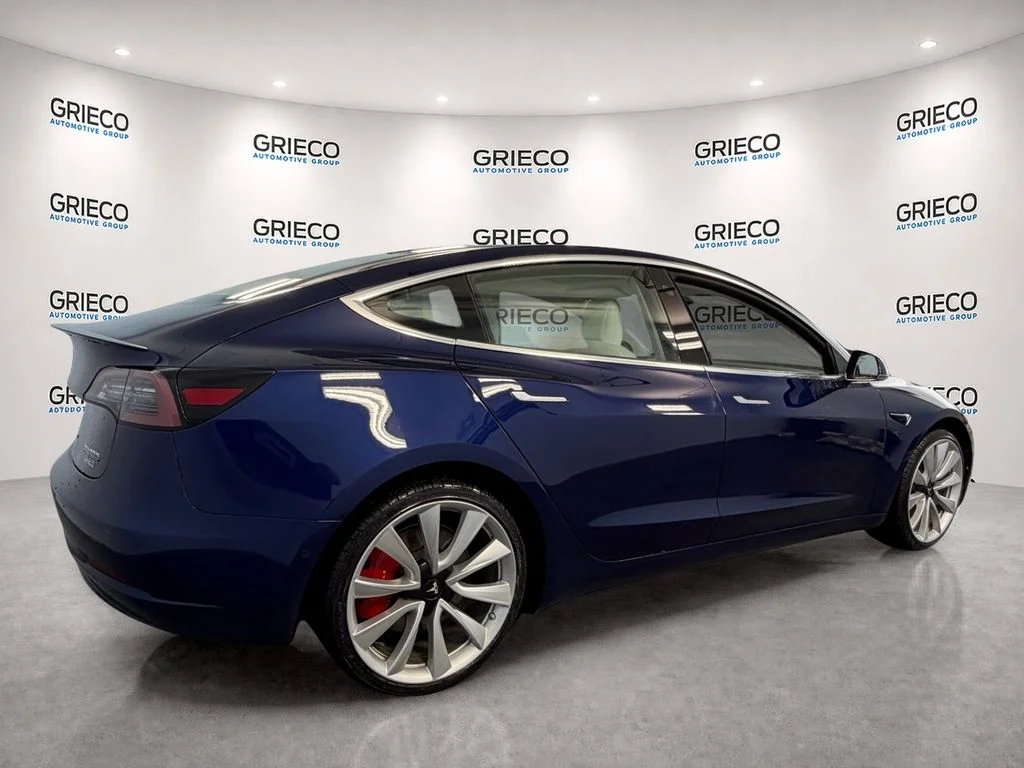 Used 2018 Blue Tesla Performance image 12