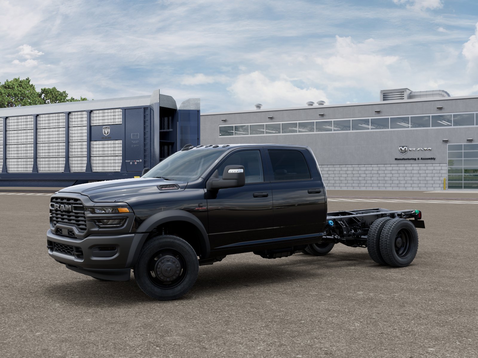 New 2026 Diamond Black Crystal Pearlcoat RAM TRADESMAN image 1