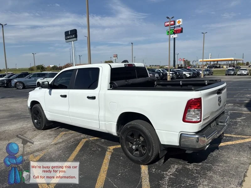 Used 2019 Bright White Clearcoat Ram Big Horn/Lone Star image 3