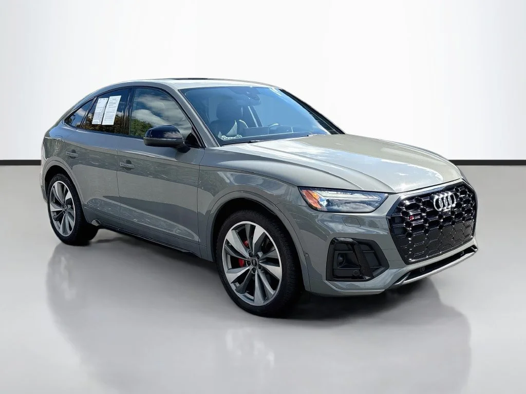 Used 2021 Gray Audi Prestige image 1