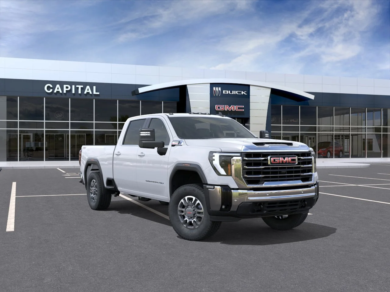 New 2026 Summit White GMC SLE image 2