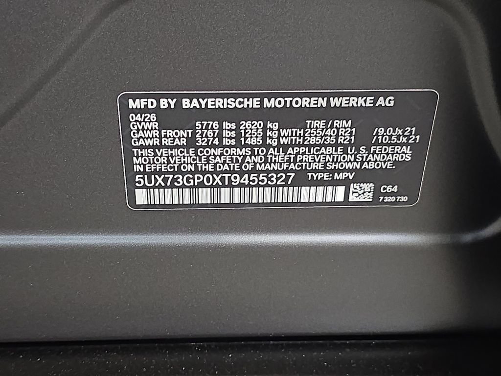 New 2026 Frozen Deep Grey BMW M50 xDrive image 23