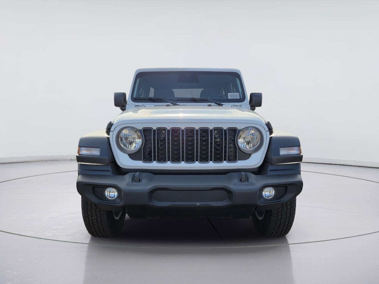 New 2026 Bright White Clear-Coat Exterior Paint Jeep Sport S image 2