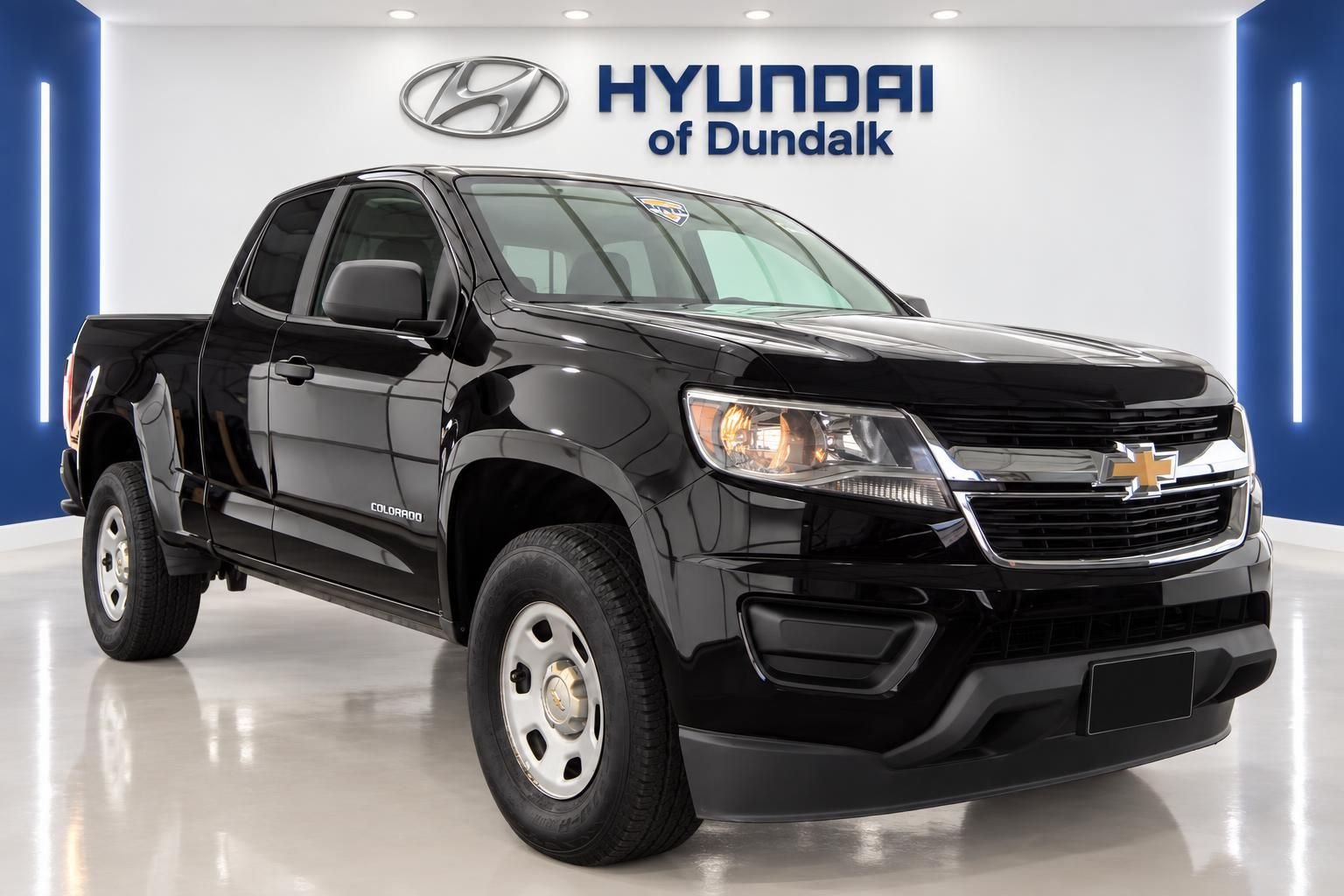 Used 2020 Black Chevrolet Work Truck image 1