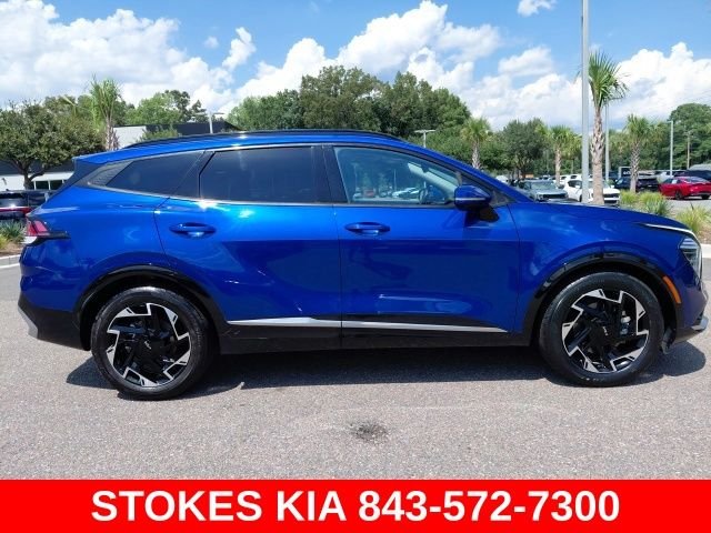 Used 2023 Blue Kia SX-Prestige image 4