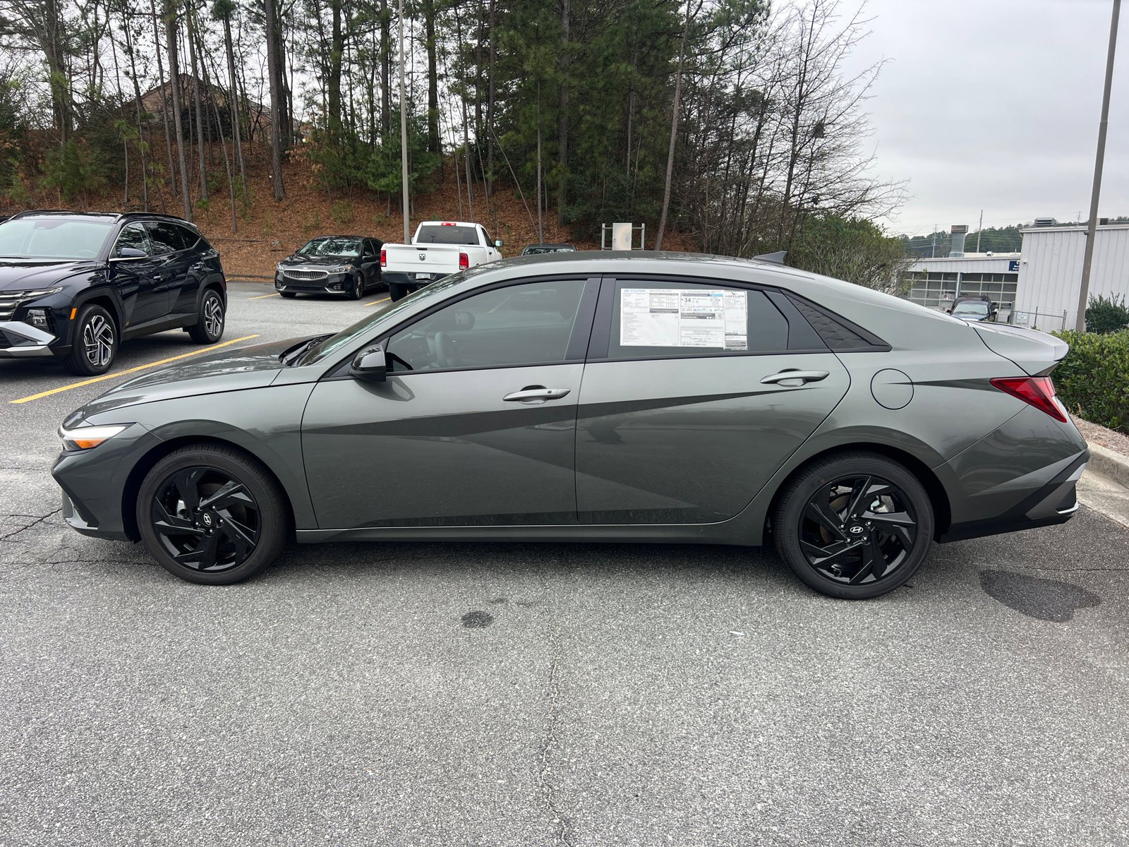 New 2026 Amazon Gray Hyundai SEL Sport image 8