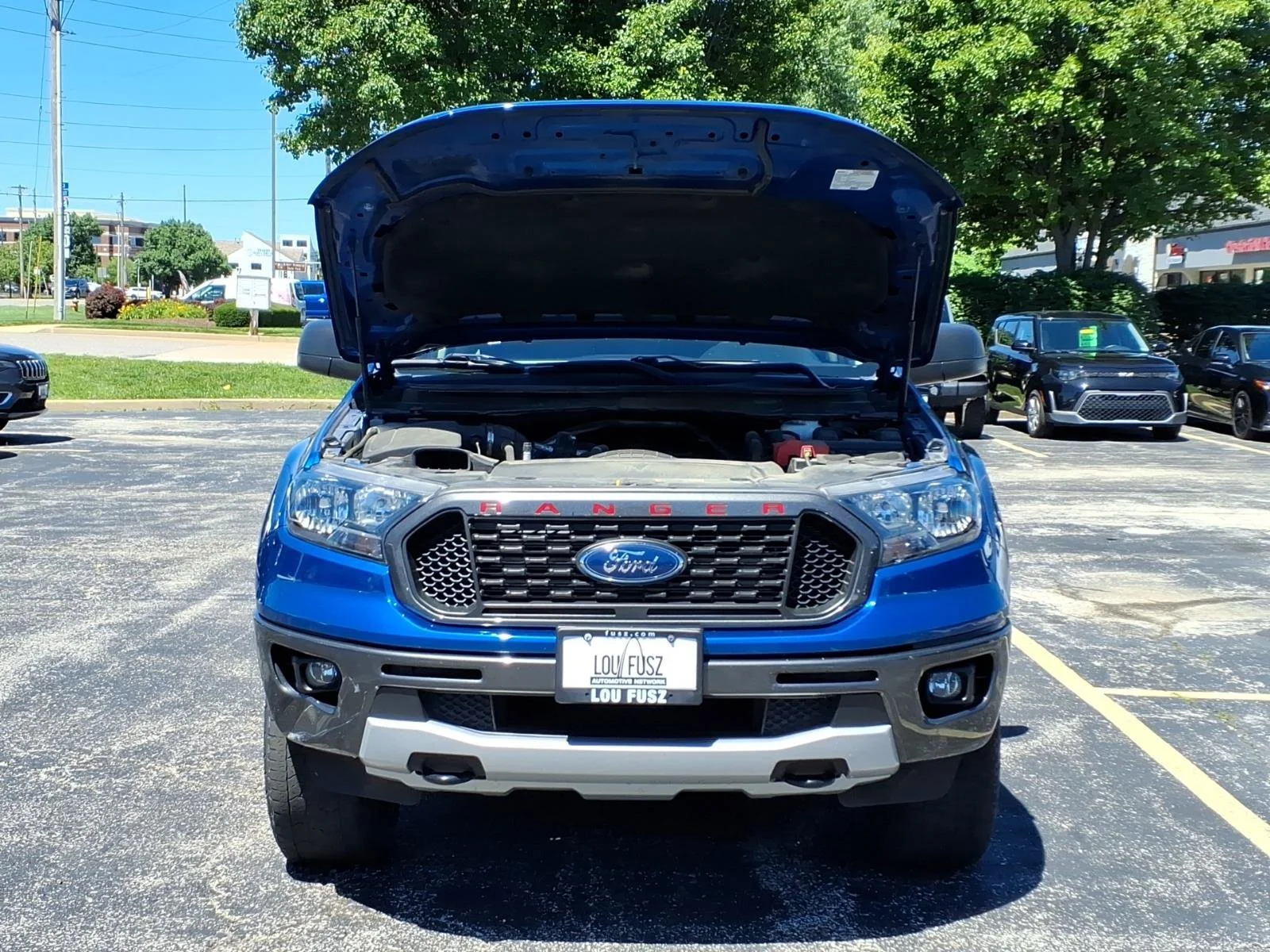 Used 2020 Lightning Blue Metallic Ford XLT image 33