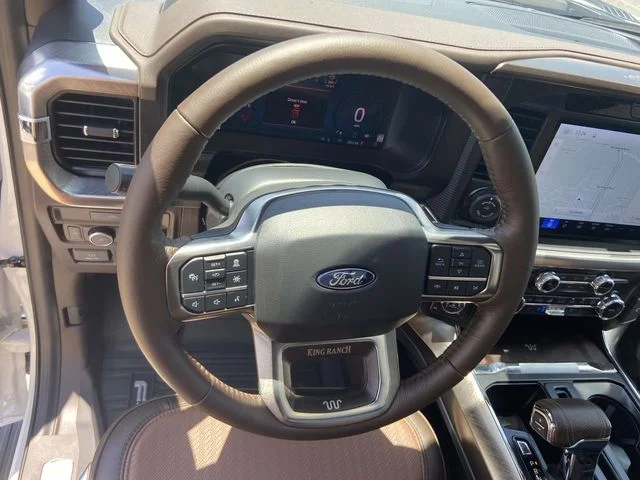 New 2026 Star White Metallic Tri-Coat Ford King Ranch image 15