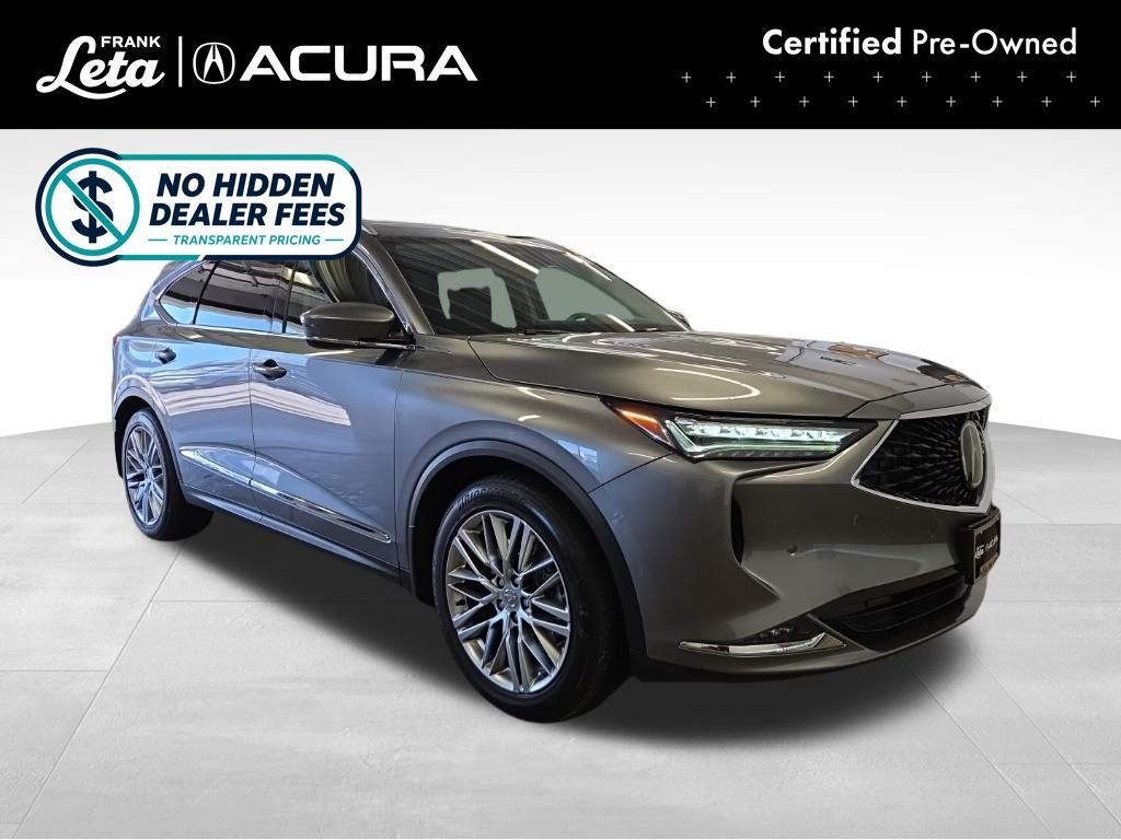 Certified Used 2023 Liquid Carbon Metallic Acura  image 7