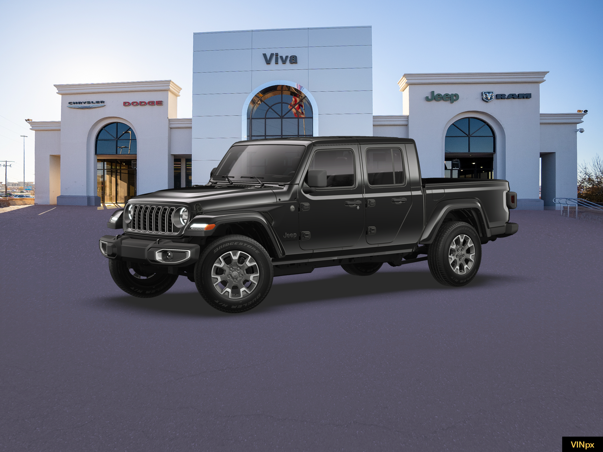 New 2026 Black Clearcoat Jeep Sahara image 2