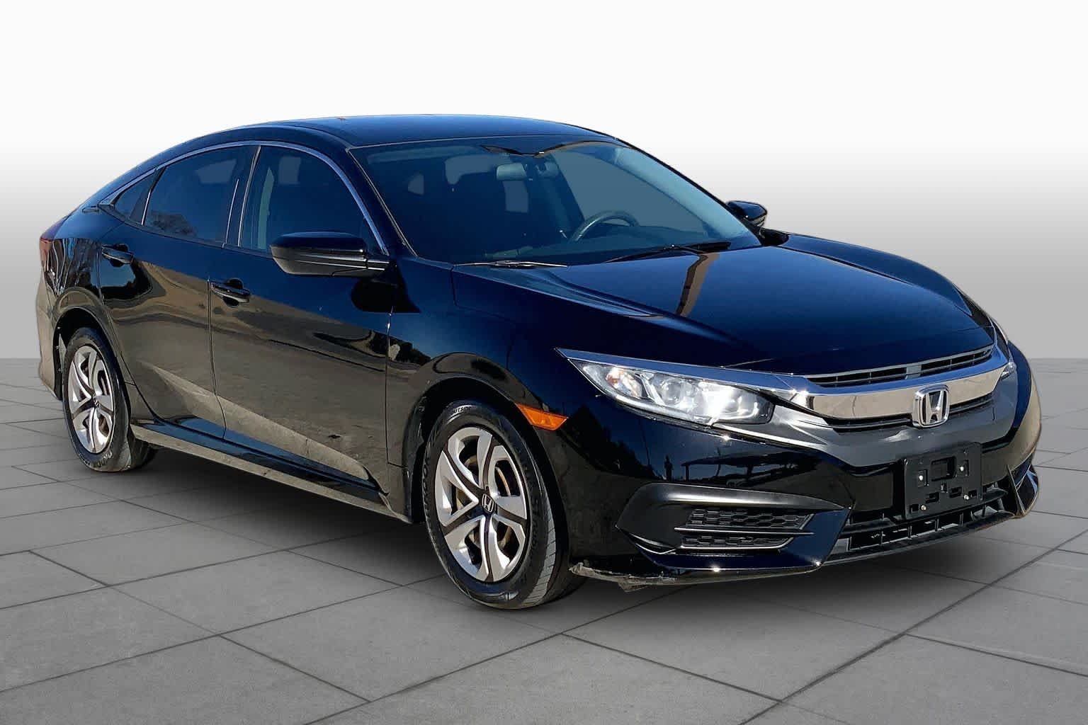 Used 2018 Crystal Black Pearl Honda LX image 3