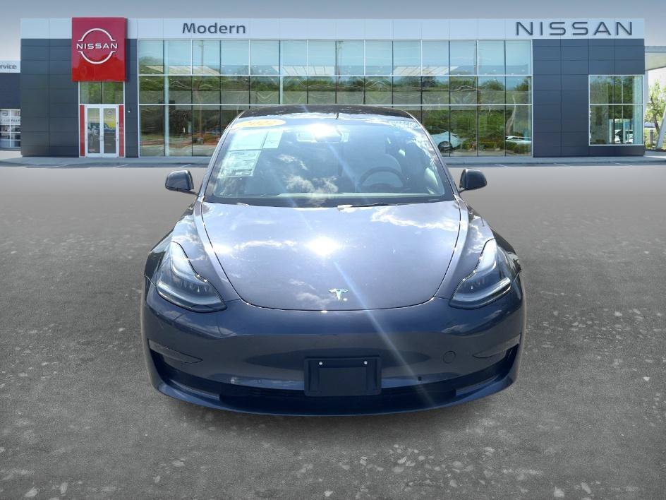Used 2022 Midnight Silver Metallic Tesla Long Range image 2