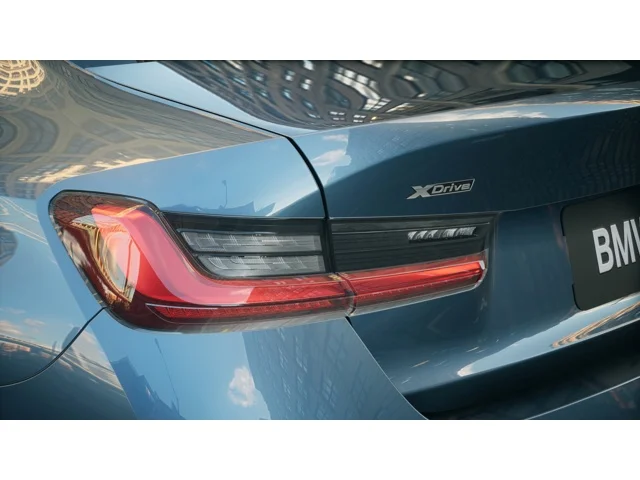 New 2026 Arctic Race Blue metallic BMW 330i image 8