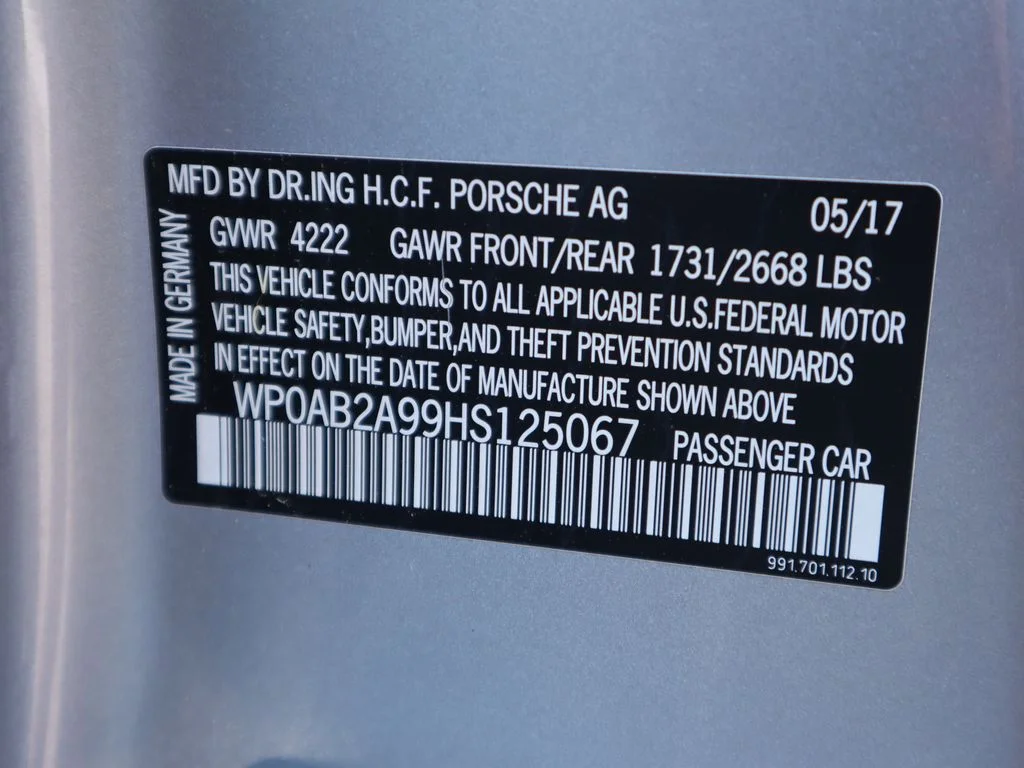 Used 2017 Silver Porsche Carrera S image 19